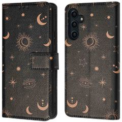 imoshion ﻿Design Klapphülle für das Samsung Galaxy A14 (5G/4G) - Sky Black