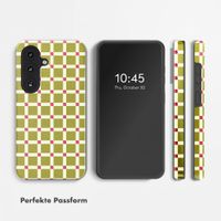 Selencia Vivid Rückabdeckung mit MagSafe Samsung Galaxy S26 FE - Check This Olive