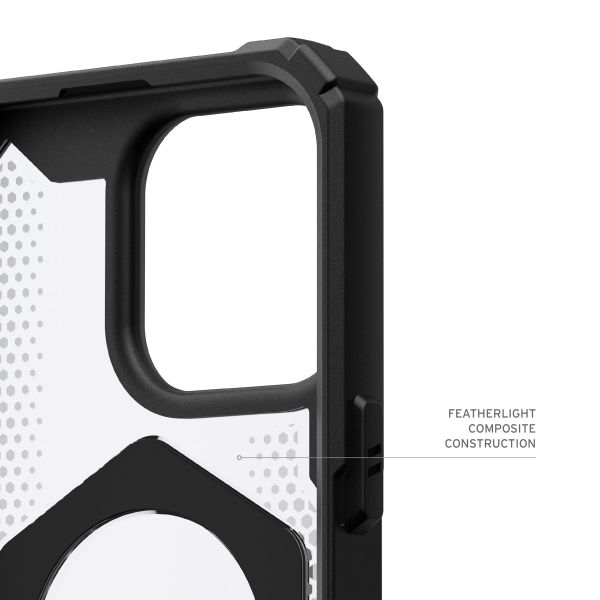 UAG Plasma XTE Back Cover MagSafe für das iPhone 16 Pro - Black / Clear