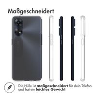 Accezz TPU Clear Cover für das Oppo Reno 8T (4G) - Transparent