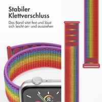 imoshion Nylonarmband für das  Apple Watch Series 1 t/m 9 / SE (38/40/41 mm) | Series 10 / 11 (42 mm) - Rainbow