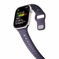 Nomad Tempo Silikonarmband für das  Apple Watch Series 1 - 11 / SE / Ultra (44/45/46/49 mm) - Wide fit - Purple