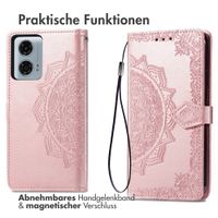 imoshion Mandala Klapphülle Motorola Moto G24 Power - Rosé gold