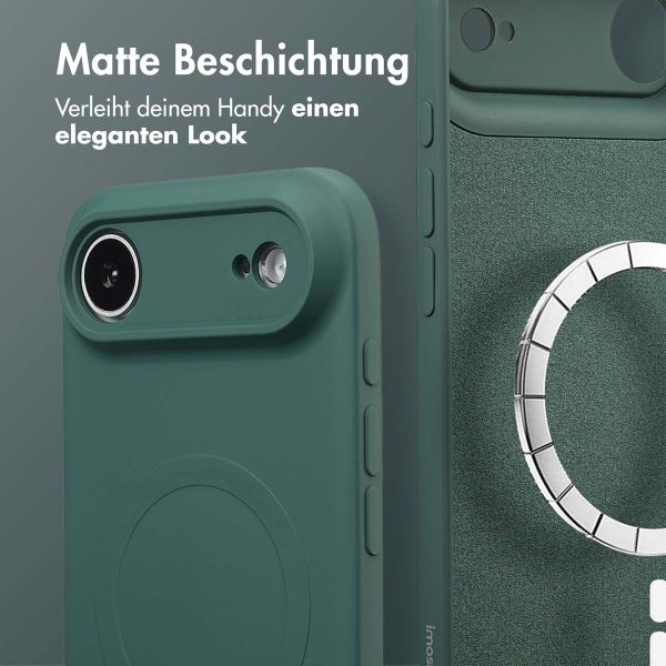 imoshion Color Back Cover mit MagSafe Apple iPhone Air - Dunkelgrün