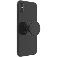 PopSockets PopGrip - Abnehmbar - Pebbled Vegan Leather Black