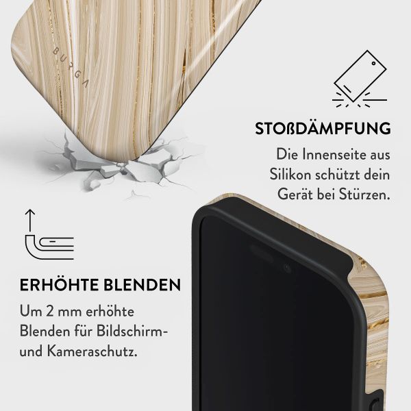 Burga Tough Back Cover für das iPhone 16 Pro Max - Full Glam