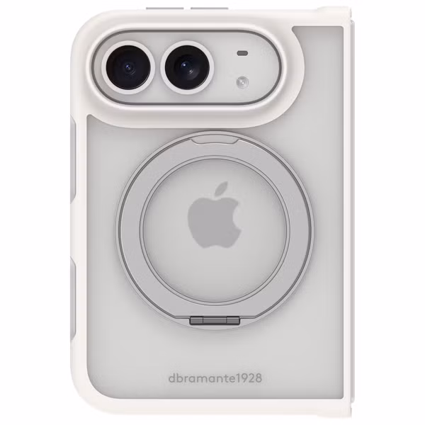 dbramante1928 Grenen Ultra D3O MS Kick Apple iPhone Duo - White