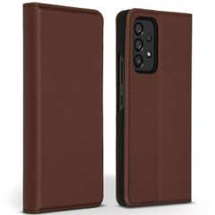 Accezz Premium Leather Slim Klapphülle für das Samsung Galaxy A53 - Braun