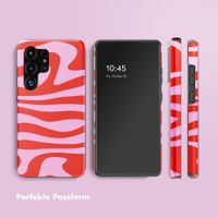 Selencia Vivid Rückabdeckung mit MagSafe Samsung Galaxy S25 Ultra - Dream Swirl Pink