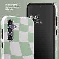 Selencia Vivid Back Cover Samsung Galaxy S23 FE - Groovy Sage Green