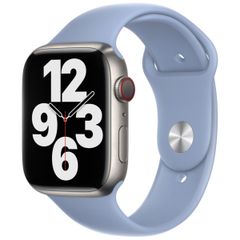 Apple Sport Armband für das  Apple Watch Series 1 t/m 9 / SE (38/40/41 mm) | Series 10 / 11 (42 mm) - Blue Fog
