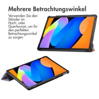 imoshion Design Trifold Klaphülle Lenovo Idea Tab - Flower Distance