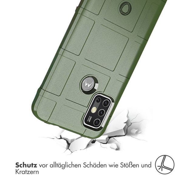 imoshion Rugged Shield Backcover für das Motorola Moto G30 / G20 / G10 (Power) - Grün