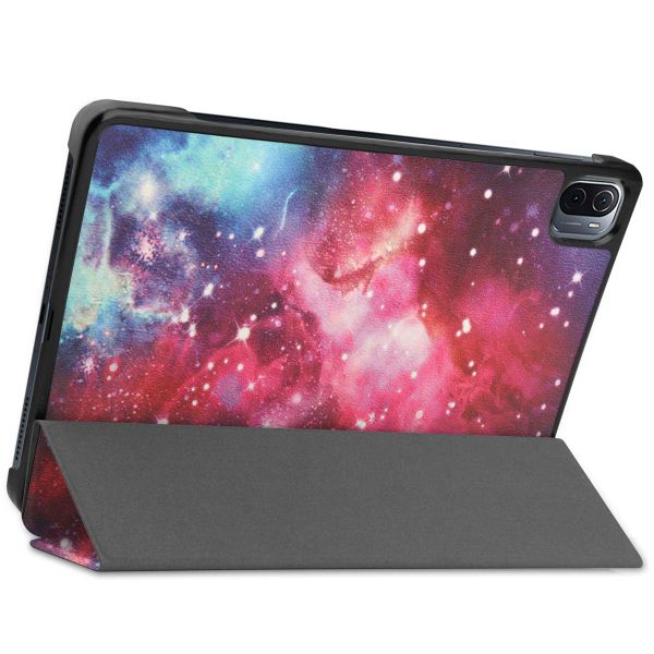 imoshion Design Trifold Klapphülle für das Xiaomi Pad 5 / 5 Pro - Space