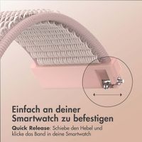 imoshion Nylonband mit Klettverschluss - Universelle 22 mm Anschluss - Rosa