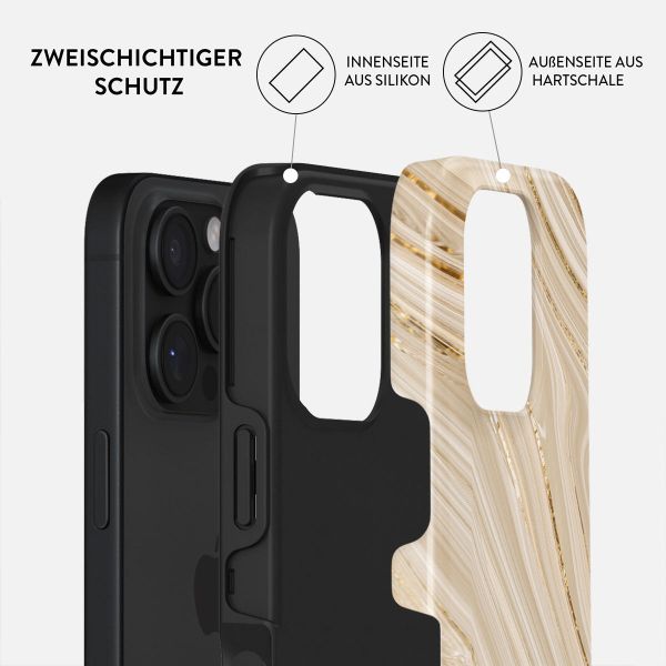 Burga Tough Back Cover für das iPhone 16 Pro Max - Full Glam