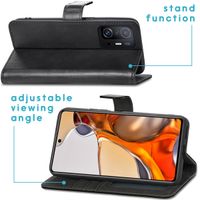 imoshion Luxuriöse Klapphülle Xiaomi 11T (Pro) - Schwarz