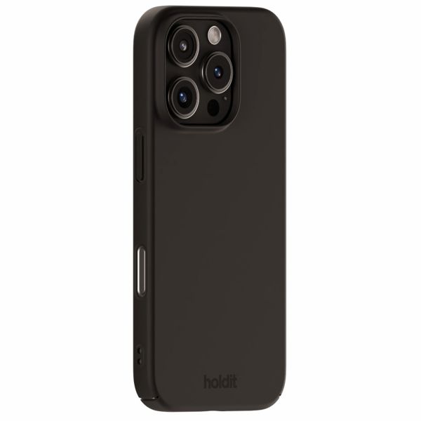 Holdit Slim Case für das iPhone 16 Pro - Black