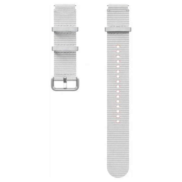 Samsung Original Watch7 Athleisure Band für die Galaxy Watch 4 / 5 / 6 / 7 (20 mm) - M/L - Silber