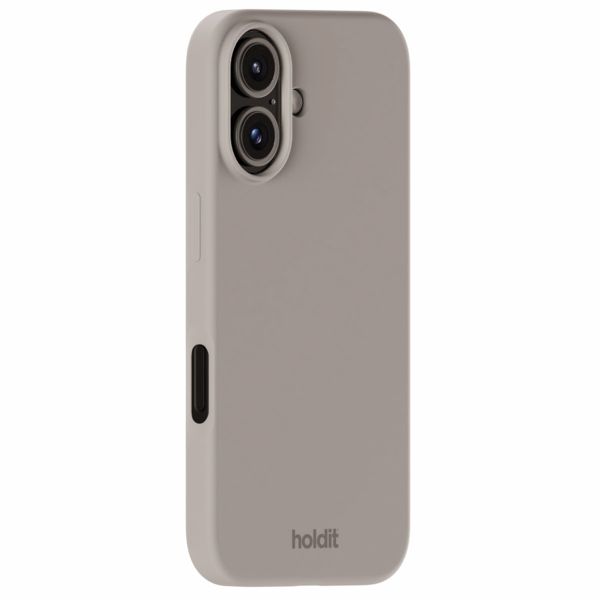 Holdit Silicone Case Apple iPhone 16 - Taupe