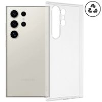 Accezz 100% recyceltes TPU Clear Cover Samsung Galaxy S24 Ultra - Transparent