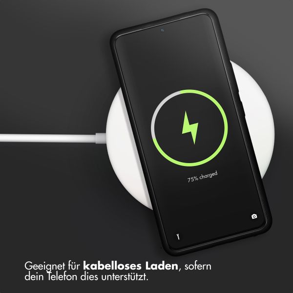 Accezz Liquid Silikoncase Samsung Galaxy A53 - Schwarz