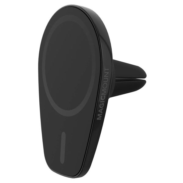 Scosche Magic Mount PRO (Gen 6) Kabelloses MagSafe-Autoladegerät – Armaturenbrett / Lüftungsgitter – Schwarz