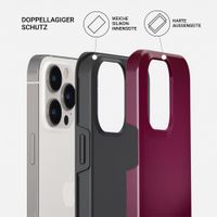 Burga Tough Back Cover MagSafe Apple iPhone 14 Pro - Dark Cherry