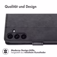 imoshion Luxuriöse Klapphülle Samsung Galaxy S26 FE - Schwarz