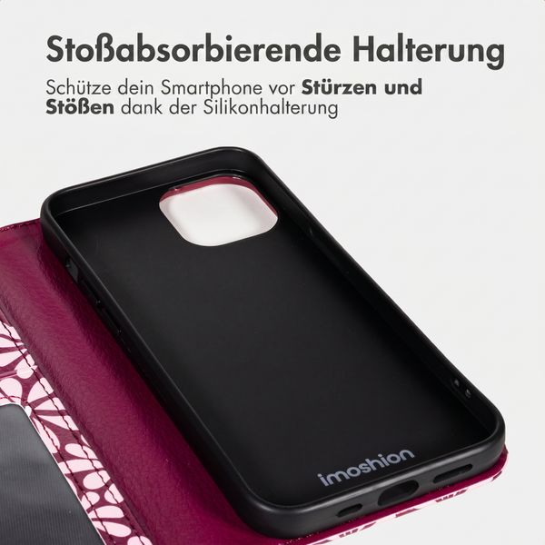 imoshion Design Klapphülle Apple iPhone 15 - Bloom Love Blush