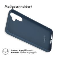 imoshion TPU Color Cover Samsung Galaxy A34 (5G) - Dunkelblau