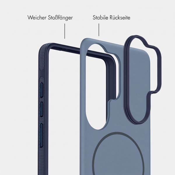 imoshion Color Backcover mit Thin MagSafe Ring Samsung Galaxy S26 Ultra - Dunkelblau