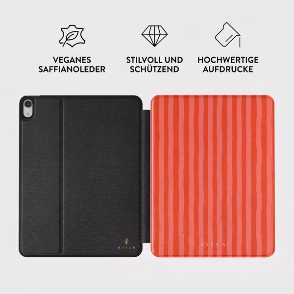 Burga Tablet Case Apple iPad Air 11 Zoll (2026) M4 / (2025) M3 / (2024) M2 - Pomegranate