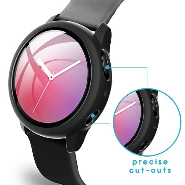 imoshion Full Cover Hard Case für das Samsung Galaxy Watch Active 2 - 44 mm - Schwarz