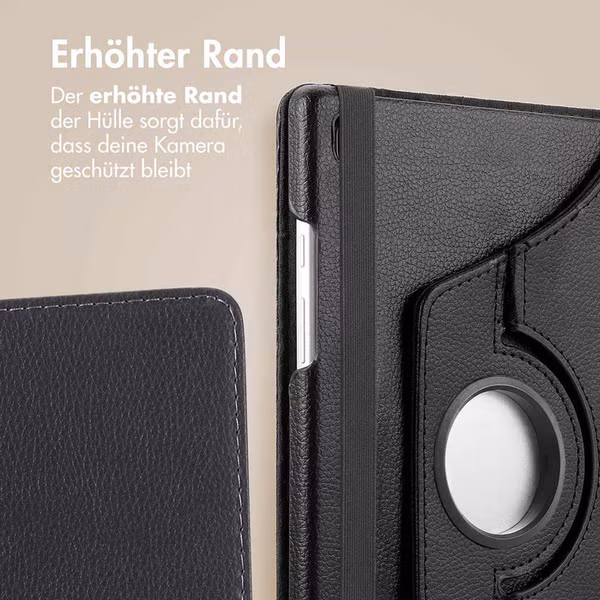imoshion 360° drehbare Klapphülle Samsung Galaxy Tab A8 - Schwarz