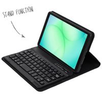 Accezz Bluetooth Keyboard Klapphülle Samsung Galaxy Tab A11 - QWERTY - Schwarz