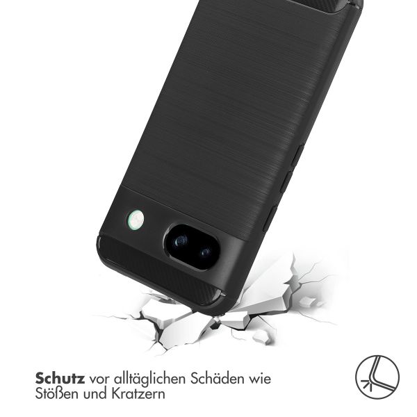 imoshion Brushed Back Cover Google Pixel 8a - Schwarz