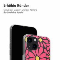 imoshion  Design Hülle für das iPhone 13 - Dusty Rose Flowers Connect