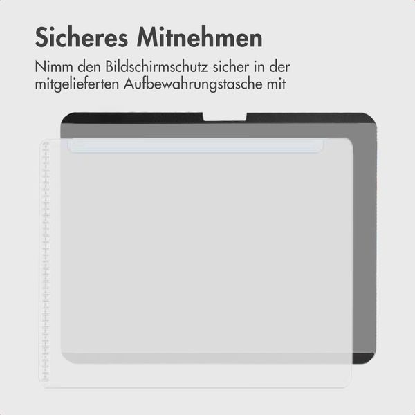 Accezz Magnetischer Sichtschutz-Displayschutz Apple iPad Air 11 Zoll (2025) M3 / (2024) M2