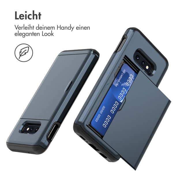 imoshion Backcover mit Kartenfach Samsung Galaxy S10e - Dunkelblau
