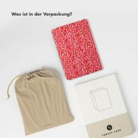 Selencia Vivid Klapphülle Apple iPad 9 (2021) 10.2 Zoll / iPad 8 (2020) 10.2 Zoll / iPad 7 (2019) 10.2 Zoll - Wild Spots Lipstick