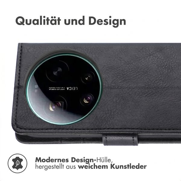 imoshion Luxuriöse Klapphülle Xiaomi 17 Ultra - Schwarz