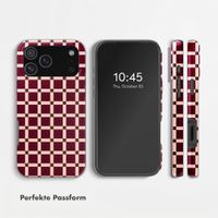 Selencia Vivid Rückabdeckung mit MagSafe Apple iPhone 18 Pro Max / 17 Pro Max - Check This Burgundy