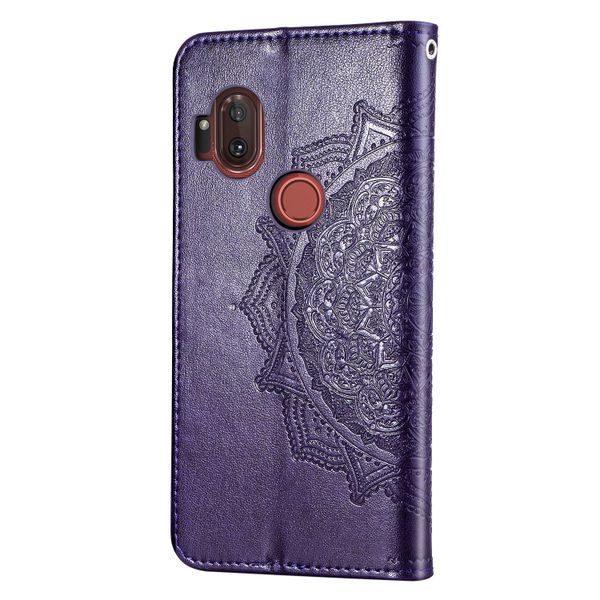 Mandala Klapphülle Violett Motorola One Hyper