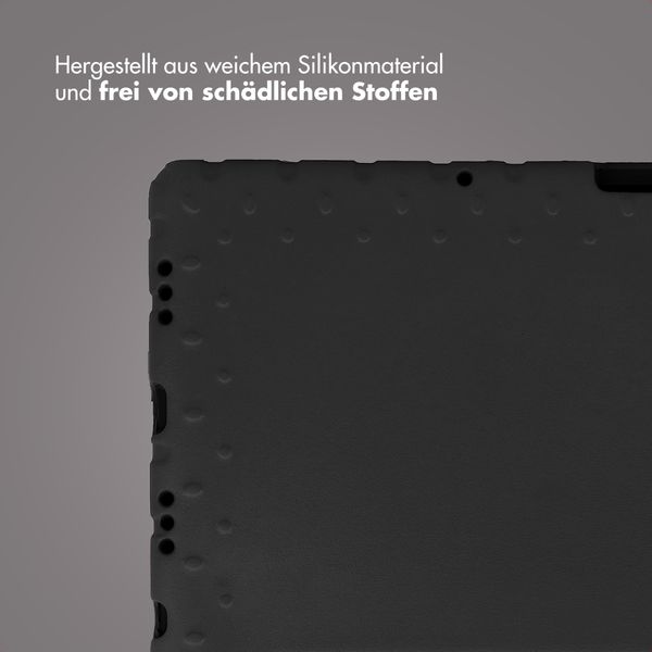 imoshion Hülle mit Handgriff kindersicher Samsung Galaxy Tab A8 - Schwarz