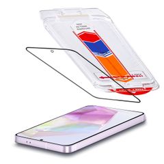 Accezz Gehärteter Glas-Schutz + Applikator Samsung Galaxy A35