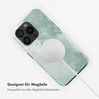Selencia Vivid Rückabdeckung mit MagSafe Apple iPhone 15 Pro - Marble Grayed Jade