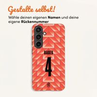 Gestalte dein eigene Nederlands Elftal Backcover Samsung Galaxy S24 - Niederländische Nationalmannschaft '88
