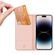 Dux Ducis Slim TPU Klapphülle für das iPhone 14 Pro - Rose Gold