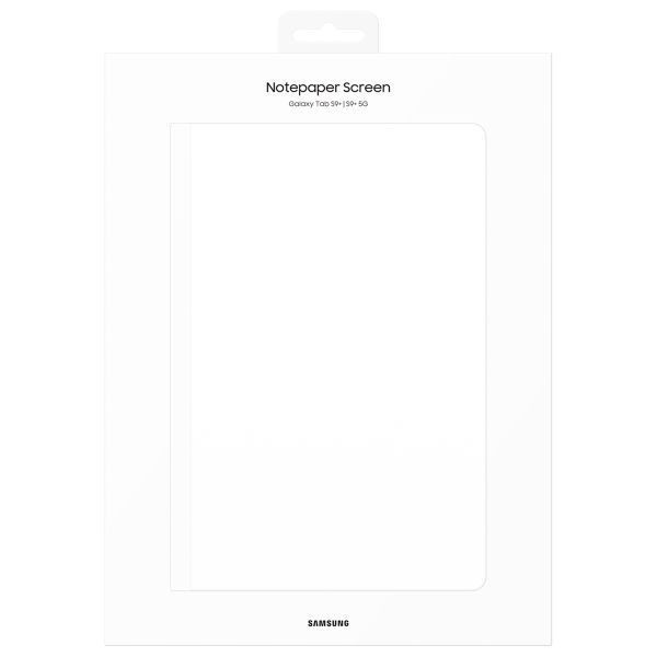 Samsung Original NotePaper Screen Protector für das Galaxy Tab S10 Plus / Tab S9 FE Plus / Tab S9 Plus - Weiß